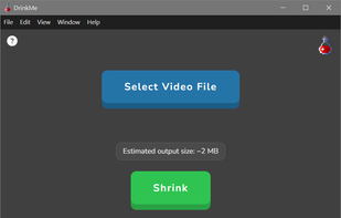 Warning: video already compressed