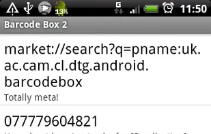 Barcode Box screenshot 1