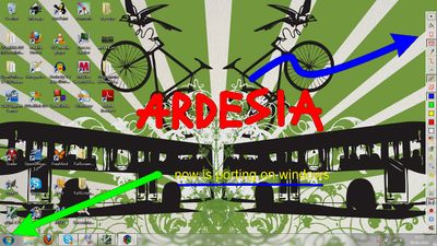 Ardesia on Windows7