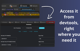 DevToolsHelper screenshot 2