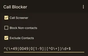CallBlocker screenshot 1