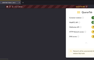 QuaranTab screenshot 1