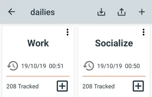 Track & Graph screenshot 1