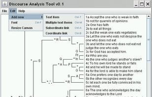 Discourse Analysis screenshot 1