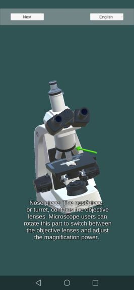 Microscope parts 3D model: Study the parts of the microscope in a fun ...