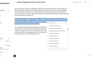 Journal Owl screenshot 2