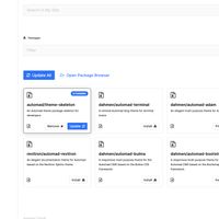 Packages AKA Themes & Plugins