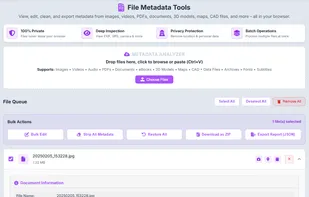 Metadata Tools
