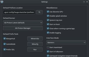 Faugus Launcher screenshot 2