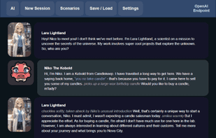 KoboldCpp screenshot 1