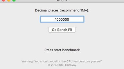 Bench Pi screenshot 1