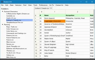 Modern CSV screenshot 3