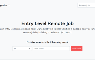 Entry Level Remote Job screenshot 1