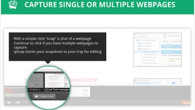 Capture single or multiple webpages