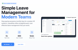 LeaveWise screenshot 1