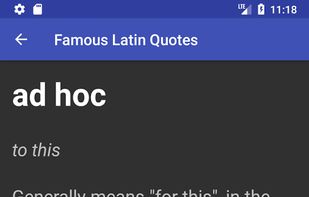 Famous Latin Quotes screenshot 3