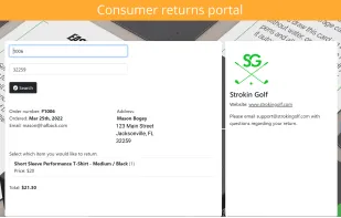 Add a consumer returns portal.