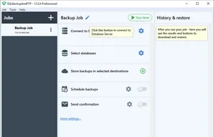 SQLBackupAndFTP screenshot 1