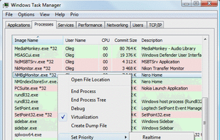 Prio - Process Priority Saver screenshot 1