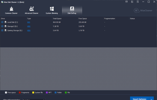 Wise Disk Cleaner screenshot 1