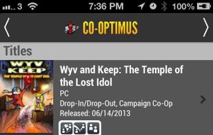 Co-Optimus screenshot 1