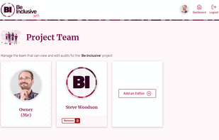 Work Together - Share projects with teammates so you can tackle that audit checklist together