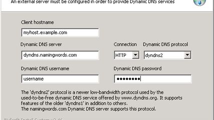 Dynamic DNS client for Windows screenshot 1