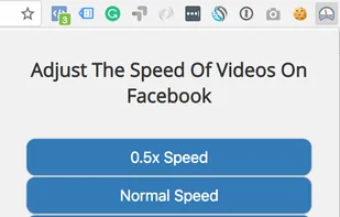 Video Speed Controller with Hotkeys screenshot 1