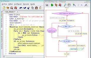 PSeInt screenshot 2