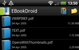 EBookDroid screenshot 1
