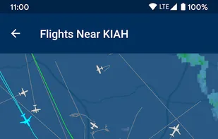 FlightAware screenshot 2
