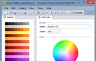 cyotek color pallete editor screenshot 1