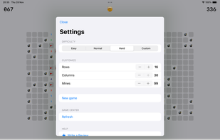 Minesweeper v1.0 screenshot 2