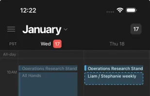 Notion Calendar screenshot 2