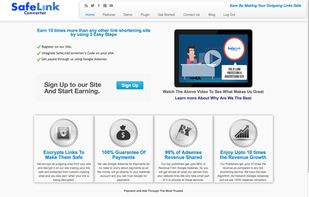 Safelinkconverter.com screenshot 1