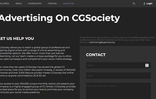 CGSociety screenshot 1