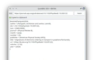 QuickBib screenshot 1