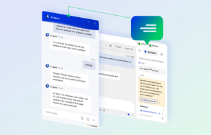 Comm100 Live Chat with AI Copilot