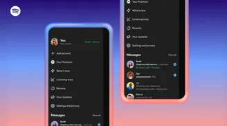 Spotify adds live listening activity and Jam invites to in-app Messages image
