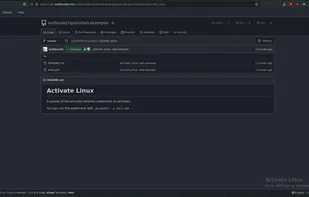 A Linux parody of the activate windows watermark on Microsoft Windows.