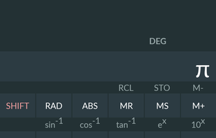 Scientific Calculator screenshot 1