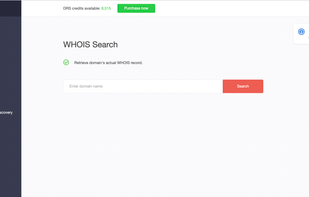 WHOIS Search Tool