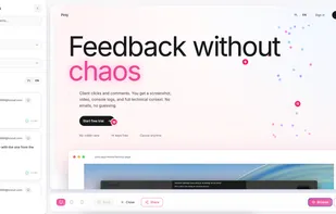 Feedback directly on the site