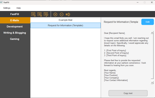 FastFill screenshot 1