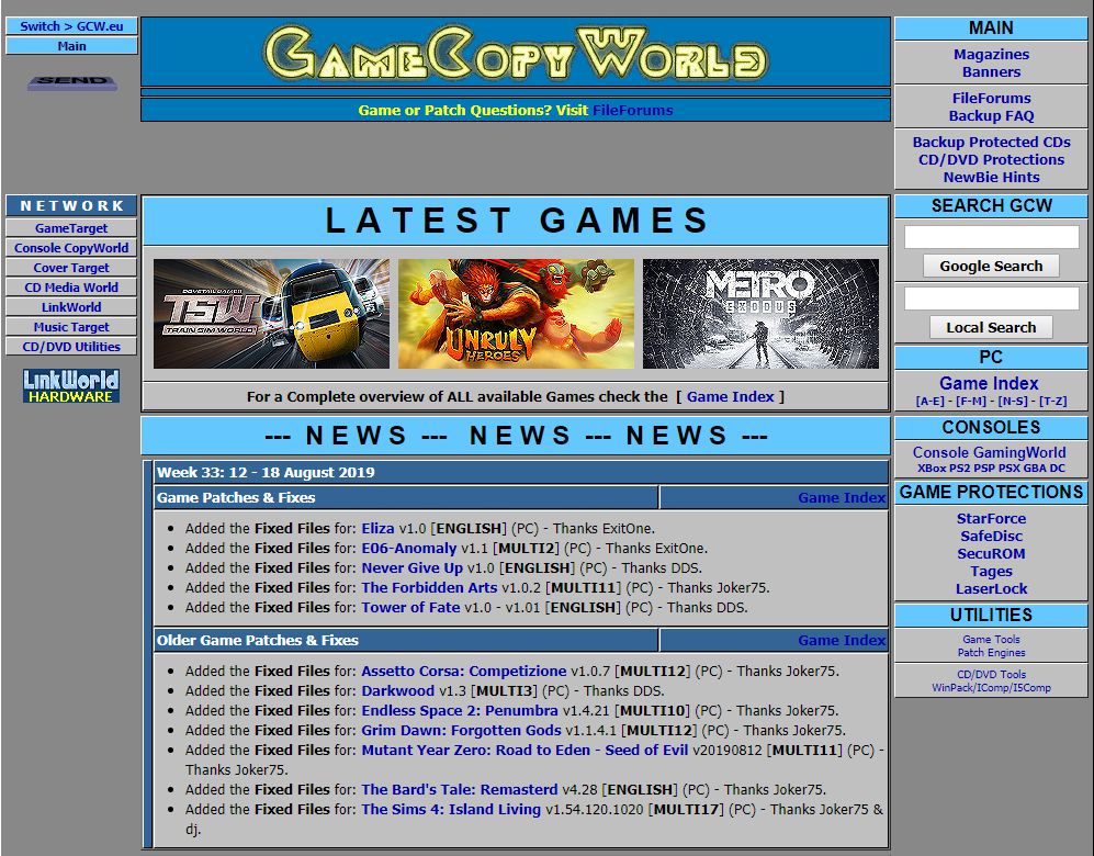 GameCopyWorld Alternatives and Similar Sites & Apps | AlternativeTo