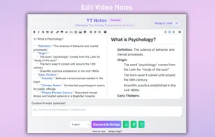 YT Notes screenshot 3