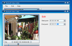 Boilsoft Video Cutter screenshot 2
