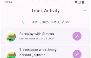 Ultimate Sex Tracker screenshot 1