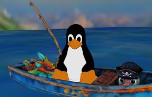 Tux Fishing screenshot 1