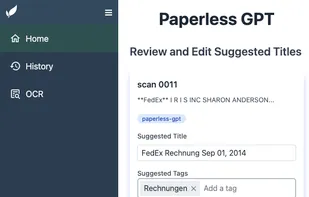 Paperless-GPT screenshot 1